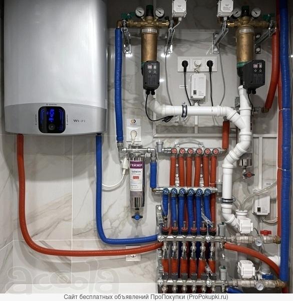 Сантехнические и электромонтажные работы, мастер отделочник.